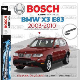 Bosch Bmw X3 2003-2010 Silecek Takımı