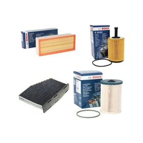Bosch BMW X6 40 Dizel 2008-2014 4'lü Filtre Bakım Seti
