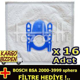 Bosch BSA 2000 - 3999 Sphera Süpürge Toz Torbası