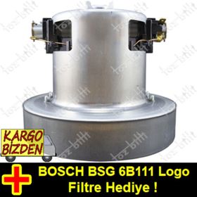 Bosch BSG 6B111 Logo Süpürge Motoru