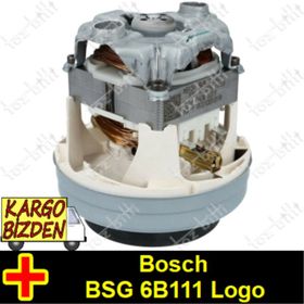 Bosch BSG 6B111 Logo Süpürge Motoru