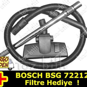 Bosch BSG 72212 Emici Başlık Teleskopik Boru Hortum Seti