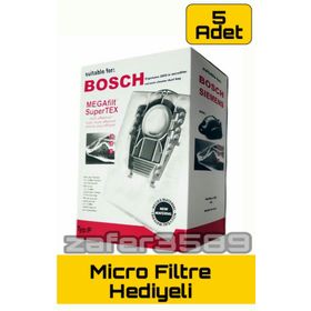 Bosch BSG 80000 89999 Ergomaxx Süpürge Toz Torbası