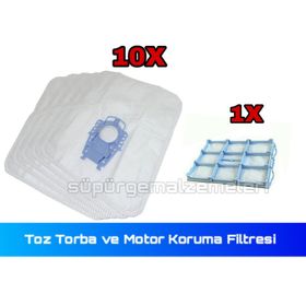 Bosch BSG 82022 Ergomaxx 4 lü Süpürge Toz Torbası