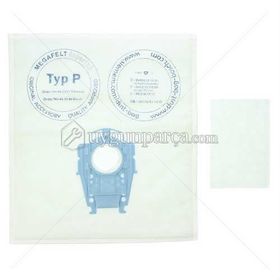 Bosch BSG 82515 Ergomaxx 4 lü Süpürge Toz Torbası