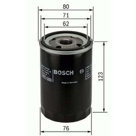 Bosch Caddy Golf Jetta Passat Polo Bora T5 Lt28 35 Lt40 55 Ibiza Leon Toledo Octavia Yağ Filtresi