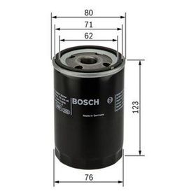 Bosch Caddy Golf Jetta Passat Polo Bora T5 Lt28 35 Lt40 55 Ibiza Leon Toledo Octavia Yağ Filtresi