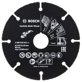 Bosch Carpide Multi Whell 115 mm Çok Amaçlı Elmas Kesici Disk