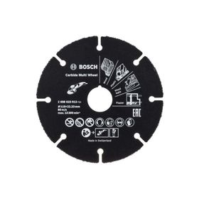 Bosch Carpide Multi Whell 115 mm Çok Amaçlı Elmas Kesici Disk