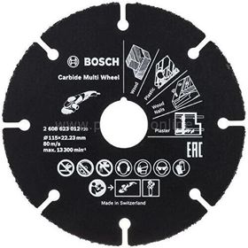 Bosch Carpide Multi Whell 115 mm Çok Amaçlı Elmas Kesici Disk