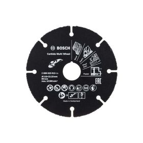 Bosch Carpide Multi Whell 115 mm Çok Amaçlı Elmas Kesici Disk