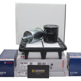 Bosch Chevrolet Aveo 1.2 16 Valf Benzinli Bakım Filtre Seti