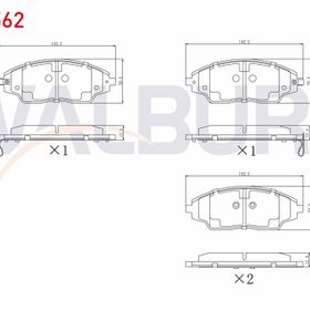 Bosch Chevrolet Aveo T300 1.3 Dizel Ön Fren Balatası