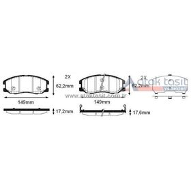 Bosch Chevrolet Captiva 2.0 CDRi 2006-2013 Ön Fren Balatası