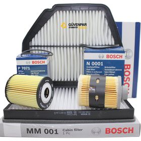 Bosch Chevrolet Captiva C100 2.0 Dizel Bakım Filtre Seti