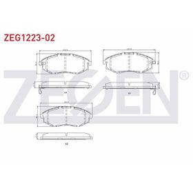 Bosch Chevrolet Epica 2.0 2002-2006 Ön Fren Balatası