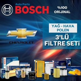 Bosch Chevrolet Kalos 1.4 2005 2008 Filtre Bakım Seti