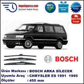 Bosch Chrysler Voyager ES 1991-1995 450 mm Arka Silecek