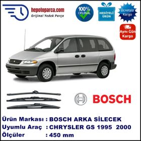 Bosch Chrysler Voyager GS 1995-2000 450 mm Arka Silecek