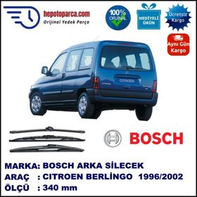 Bosch Citroen Berlingo M49 1996-2002 340 mm Arka Silecek