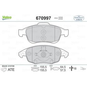 Bosch Citroen DS4 1.6 THP 2011-2013 Ön Fren Balatası