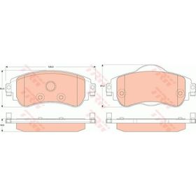 Bosch Citroen DS4 1.6 THP 2011-2013 Ön Fren Balatası