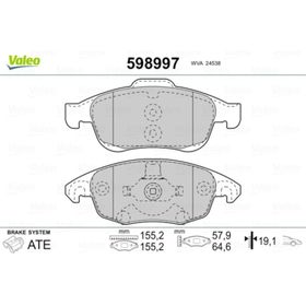 Bosch Citroen DS4 1.6 THP 2011-2013 Ön Fren Balatası