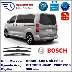 Bosch Citroen Jumpy G9 2007 Sonrası 380 mm Arka Silecek