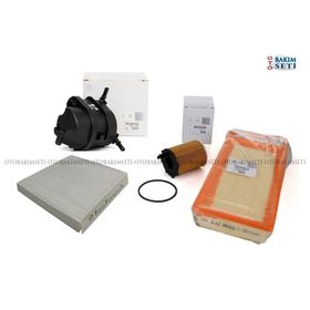 Bosch Citroen Nemo 1.4 HDI 2008 2014 Filtre Bakım Seti