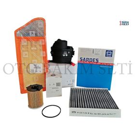 Bosch Citroen Nemo 1.4 HDI 2008 2014 Filtre Bakım Seti