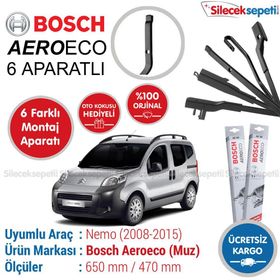 Bosch Citroen Nemo 2008-2015 Muz Silecek