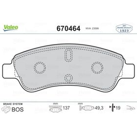Bosch Citroen XSara 2.0 2000-2005 Ön Fren Balatası