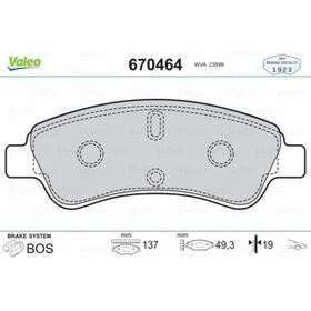 Bosch Citroen XSara 2.0 2000-2005 Ön Fren Balatası
