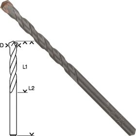 Bosch CLY-3 5x50x85 mm Beton Matkap Uç