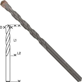 Bosch CLY-3 5x50x85 mm Beton Matkap Uç
