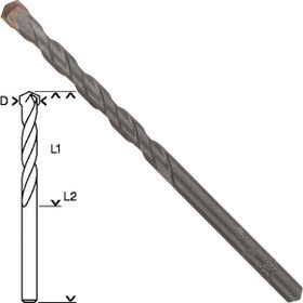 Bosch CLY-3 5x50x85 mm Beton Matkap Uç