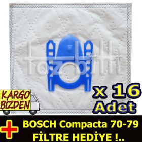 Bosch Compacta 70-79 Toz Süpürge Torbası