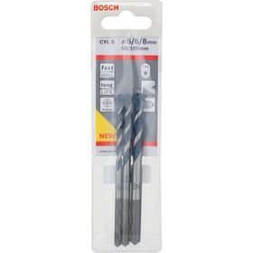 Bosch cyl-5 Blue Granite Turbo 3'lü 5-6-8 mm Matkap Ucu