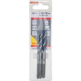 Bosch cyl-5 Blue Granite Turbo 3'lü 5-6-8 mm Matkap Ucu