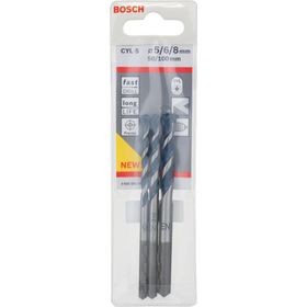 Bosch cyl-5 Blue Granite Turbo 3'lü 5-6-8 mm Matkap Ucu