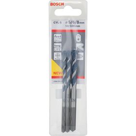 Bosch cyl-5 Blue Granite Turbo Özel 3'lü 5-6-8 mm Matkap Ucu