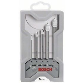 Bosch CYL 9 Fayans 5 Parça Gri Matkap Uç Seti
