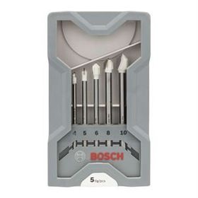 Bosch CYL 9 Fayans 5 Parça Gri Matkap Uç Seti