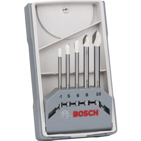 Bosch CYL 9 Fayans 5 Parça Gri Matkap Uç Seti