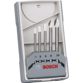 Bosch CYL 9 Fayans 5 Parça Gri Matkap Uç Seti