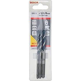 Bosch Cyl/5 Serisi Blue Granite Turbo Beton 5 6 8 mm Matkap Ucu