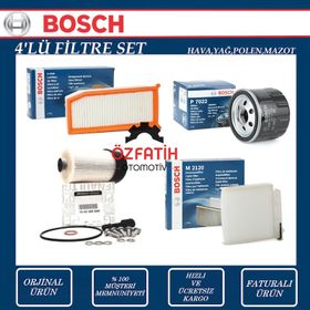 Bosch Dacia Duster 1.5 Dci 4x4 K9K 858 Filtre Seti