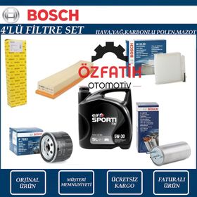Bosch Dacia Logan 1.5 Dci Mcv K9K 796 Filtre Seti