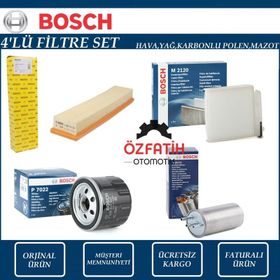 Bosch Dacia Logan 1.5 Dci Mcv K9K 796 Filtre Seti