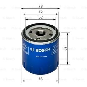 Bosch Dacia Logan 1.6 2004-2018 Yağ Filtresi